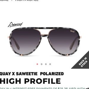 New Quay “High Profile” polarized sunglasses